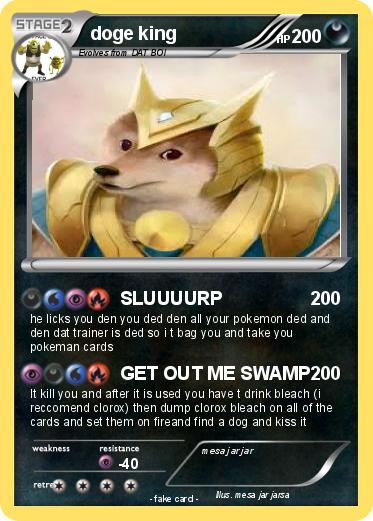 Pokemon doge king