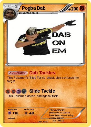 Pokemon Pogba Dab