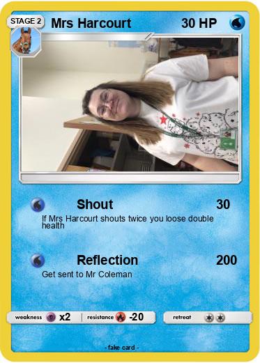 Pokemon Mrs Harcourt