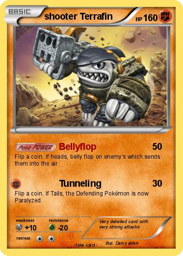 Pokemon shooter Terrafin