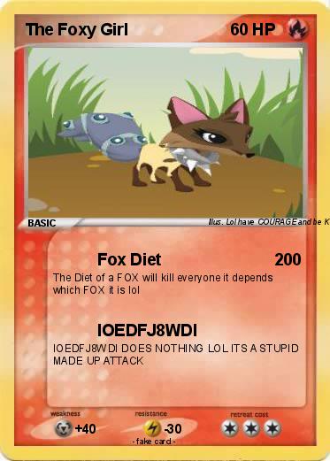 Pokemon The Foxy Girl