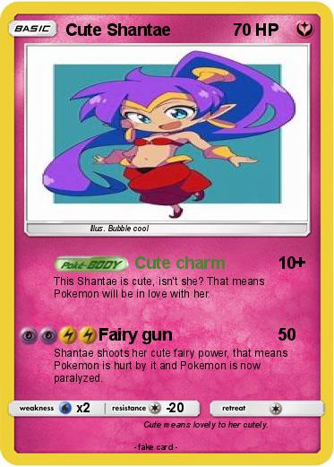 Pokemon Cute Shantae