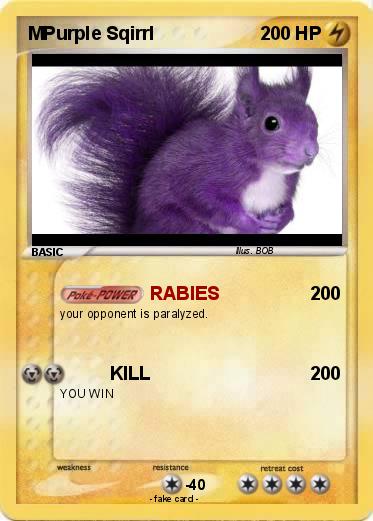 Pokemon MPurple Sqirrl