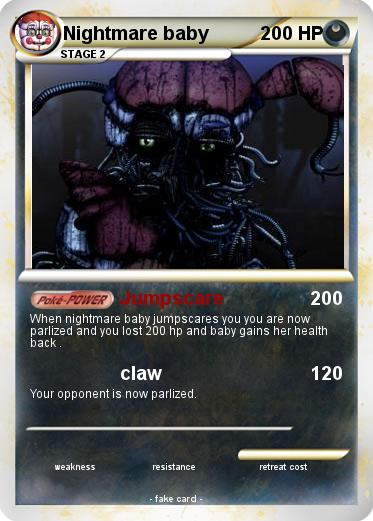 Pokemon Nightmare baby