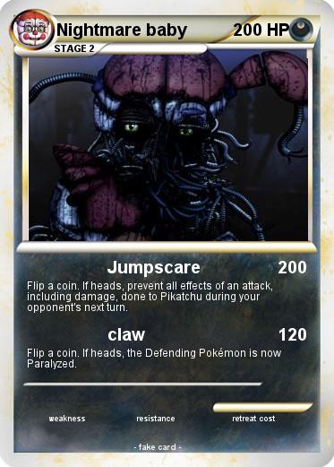Pokemon Nightmare baby