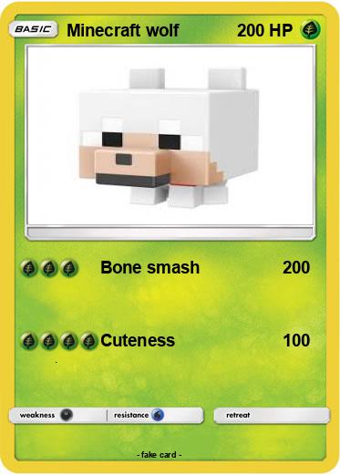Pokemon Minecraft wolf