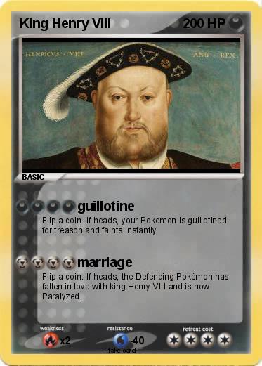 Pokemon King Henry VIII