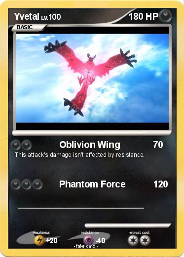 Pokemon Yvetal