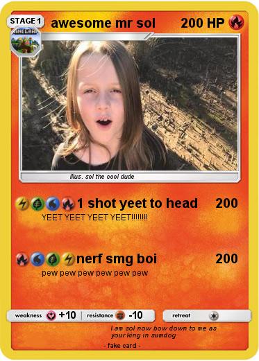 Pokemon awesome mr sol