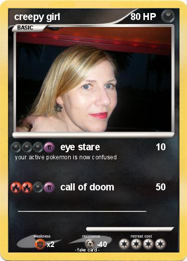 Pokemon creepy girl