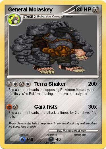 Pokemon General Molaskey