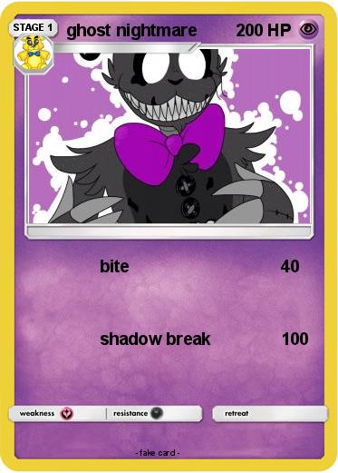Pokemon ghost nightmare