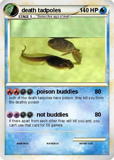 Pokemon death tadpoles