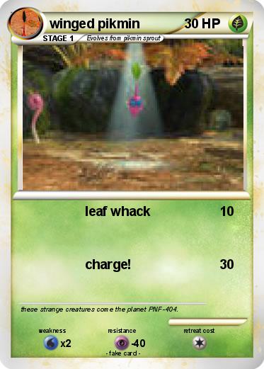 Pokemon winged pikmin