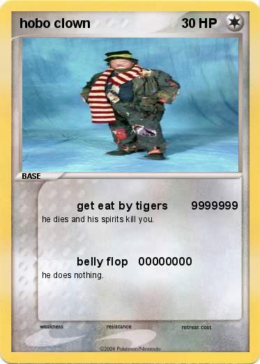 Pokemon hobo clown
