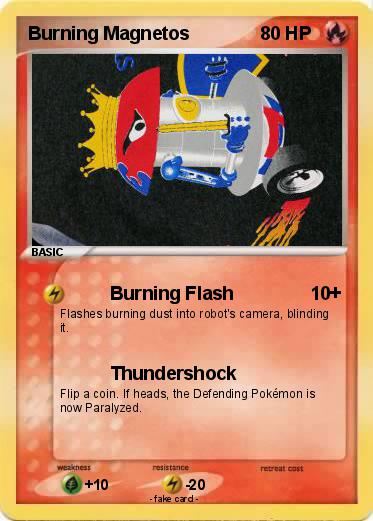 Pokemon Burning Magnetos