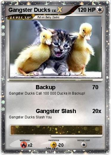 Pokemon Gangster Ducks