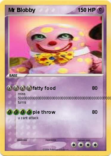 Pokemon Mr Blobby