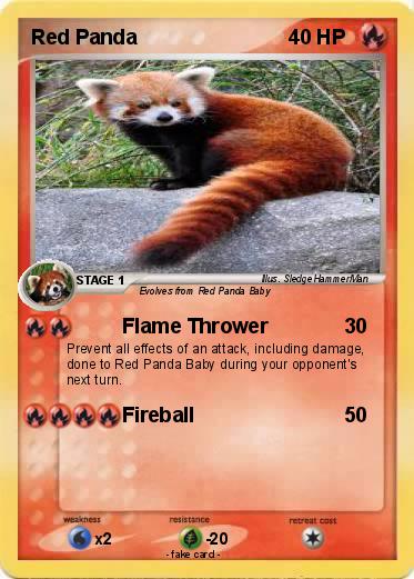 Pokemon Red Panda