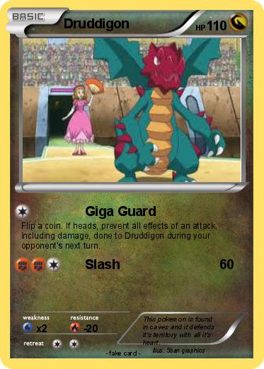 Pokemon Druddigon