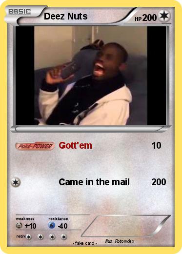 Pokemon Deez Nuts