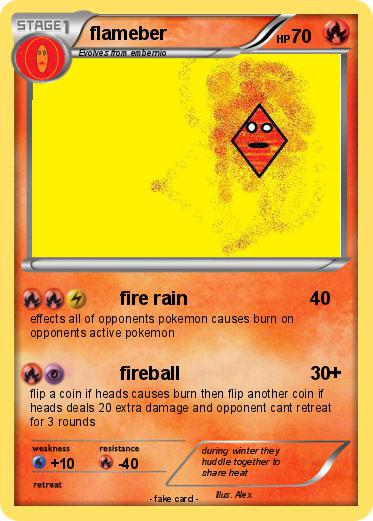 Pokemon flameber