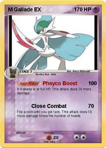 Pokemon M Gallade EX
