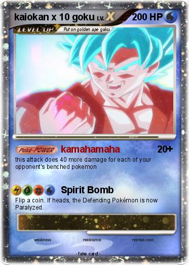 Pokemon kaiokan x 10 goku