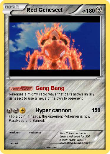 Pokemon Red Genesect