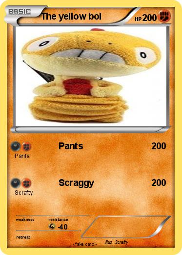 Pokemon The yellow boi