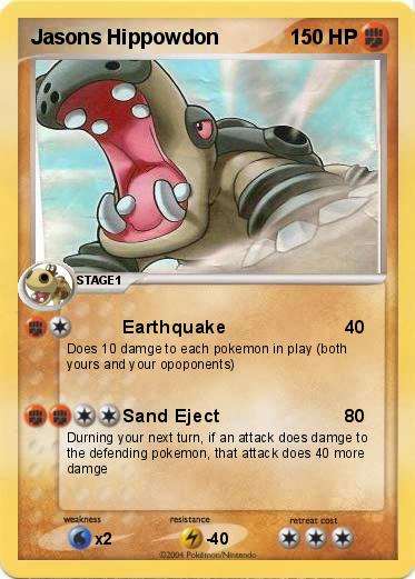 Pokemon Jasons Hippowdon