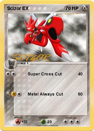 Pokemon Scizor EX