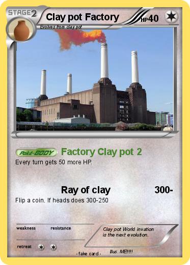 Pokemon Clay pot Factory