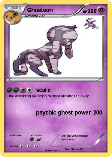 Pokemon Ghosteon