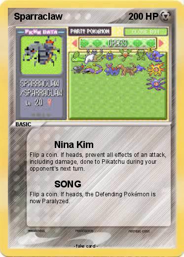 Pokemon Sparraclaw