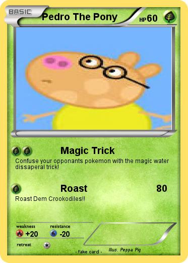 Pokemon Pedro The Pony