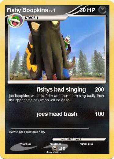Pokemon Fishy Boopkins