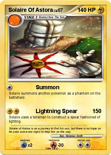 Pokemon Solaire Of Astora