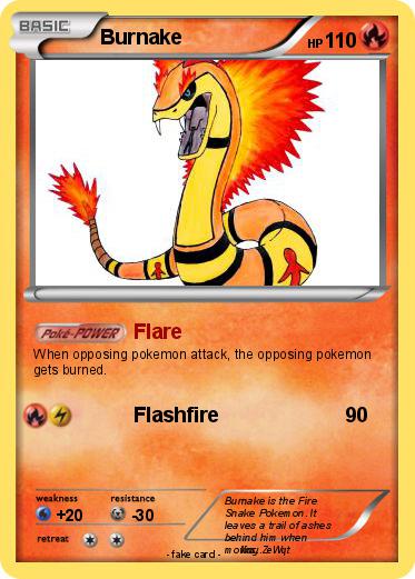 Pokemon Burnake