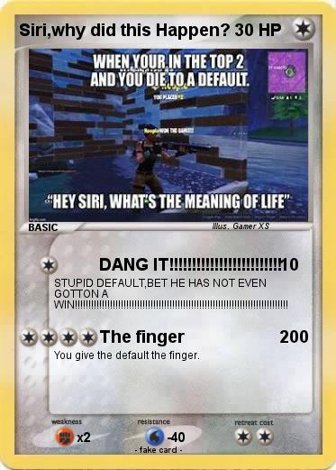 Pokemon Siri,why did this Happen?