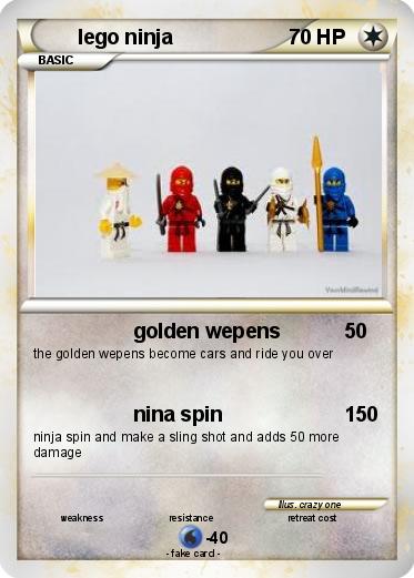 Pokemon lego ninja