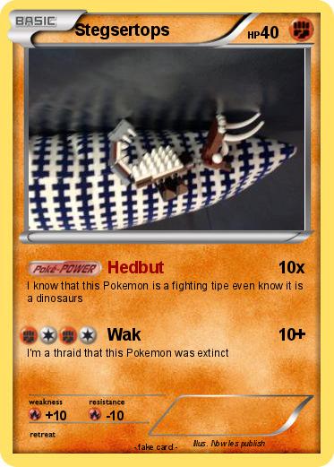 Pokemon Stegsertops