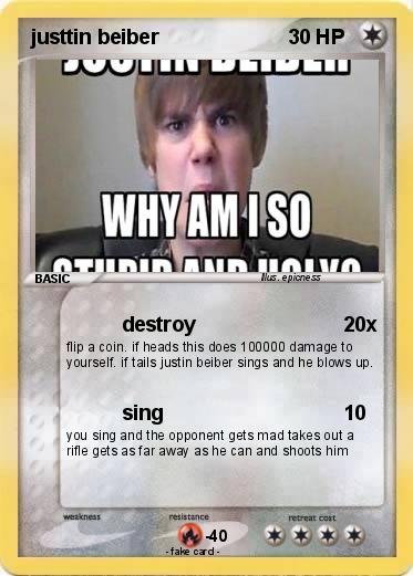 Pokemon justtin beiber