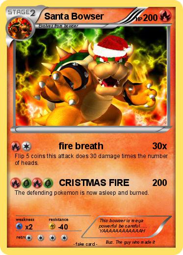 Pokemon Santa Bowser