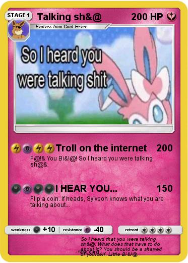 Pokemon Talking sh&@