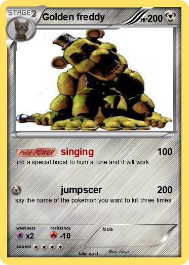 Pokemon Golden freddy