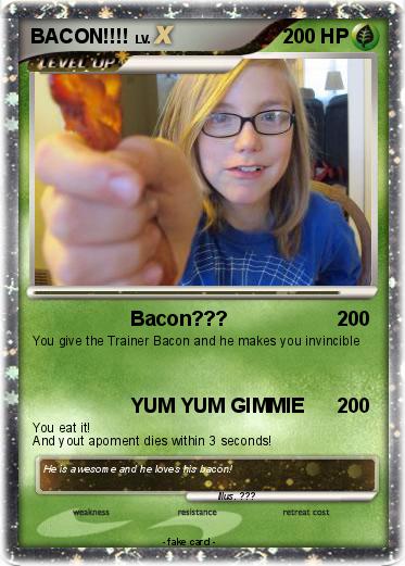 Pokemon BACON!!!!