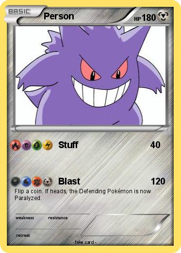 Pokemon Person