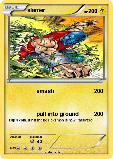 Pokemon slamer
