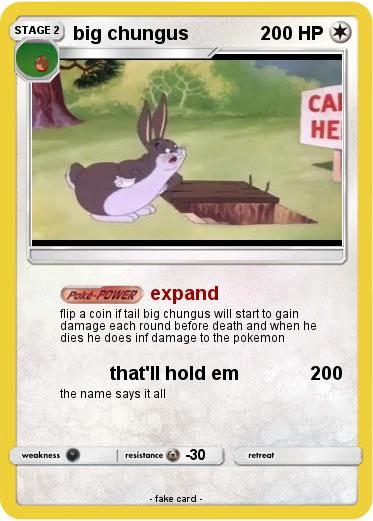 Pokemon big chungus